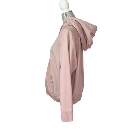 OLD NAVY Sherpa Lined Hood Pullover Sweatshirt in MAUVE SIZE LARGE - Picture 6 of 12